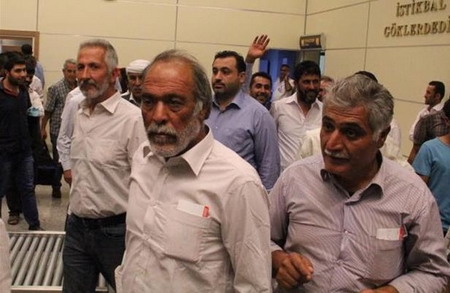 Işid`in Serbest Bıraktığı Türk Şoförler Şanlıurfa`da 