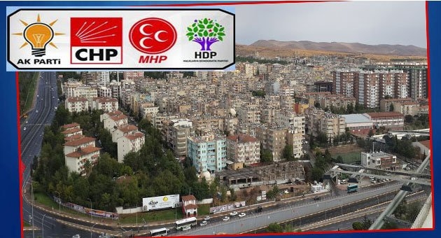 İşte Urfa İlçelerindeki Oy Dağılımı