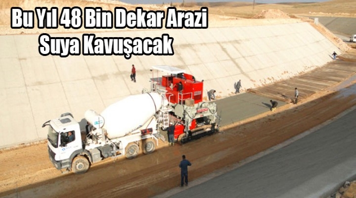 Mardin-Ceylanpınar Sulama Projesinde Sona Doğru