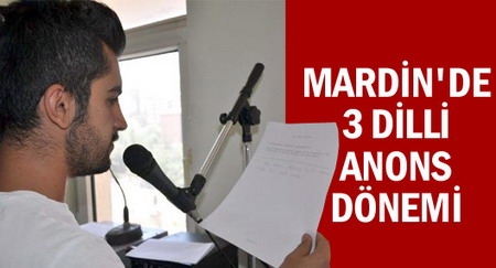 Mardin`de 3 Dilli Anons Dönemi