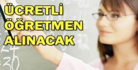 Okullar Ücretli Öğretmenlerle Doldurulacak