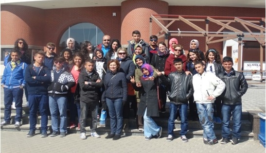 Pınar Mesleki ve Teknik  Lisesi hemşireleri LİTVANYA stajını tamaladı.