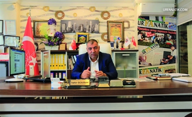 Şanlıurfa Çalışan Gazeteciler Dernek Başkanı Tahir Gülebak, 21 Ekim Dünya Gazeteciler Günü nedeniyle bir mesaj yayımladı.