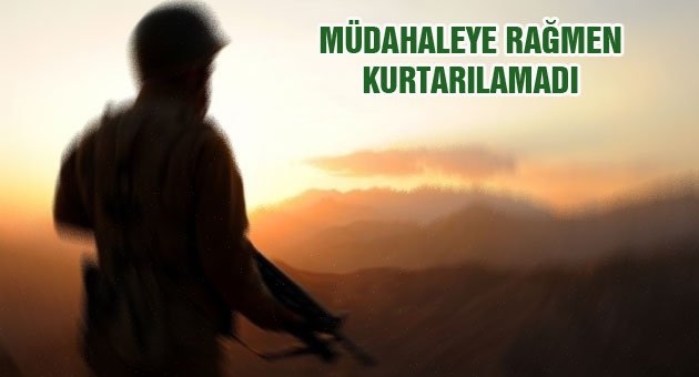 Siverek`te uzman çavuş intihar etti