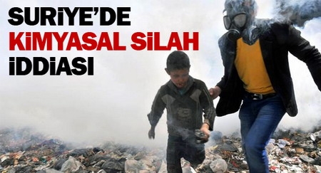Suriye`de kimyasal saldırı iddiası
