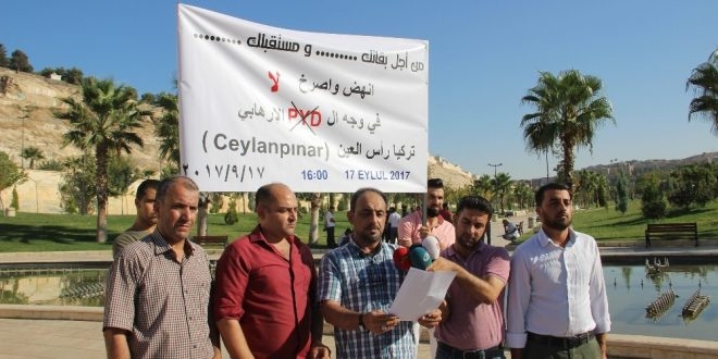 SURİYE?LİLER TERÖR ÖRGÜTÜ PYD?Yİ KINAMAK İÇİN MİTİNG DÜZENLEYECEK