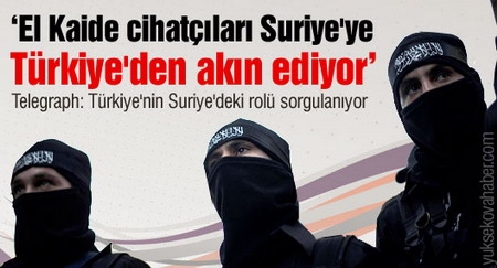 Telegraph: Türkiye`nin Suriye`deki rolü sorgulanıyor