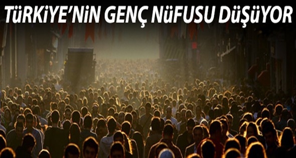 Türkiye`nin genç nüfusu düşüyor