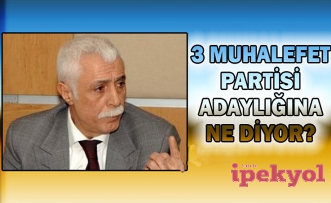 Urfa`da çatı adayı Cevheri görüşmelerini sürdürüyor
