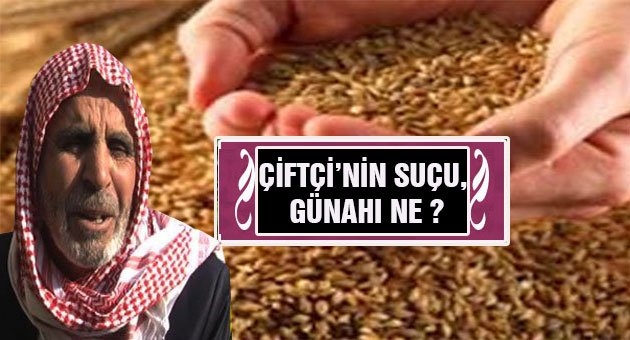 Urfa?da Hububat Çiftçisine Bloke Şoku