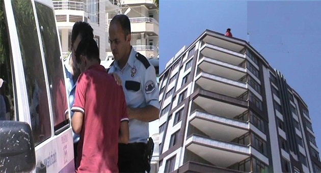 Urfa`da İntiharı Polis Önledi