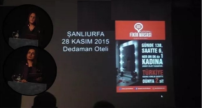 Urfa?da Kadına Şiddete hikayeli gönderme