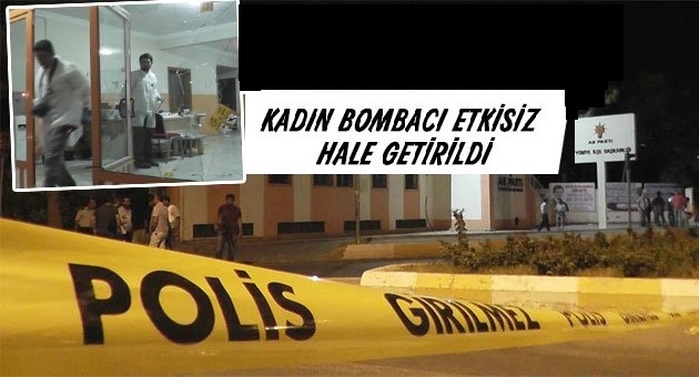 Urfa?da Parti Binası`na Bombalı Saldırı