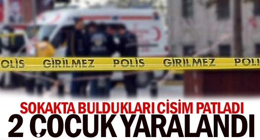 Urfa?da Patlama, 2 Çocuk Yaralandı