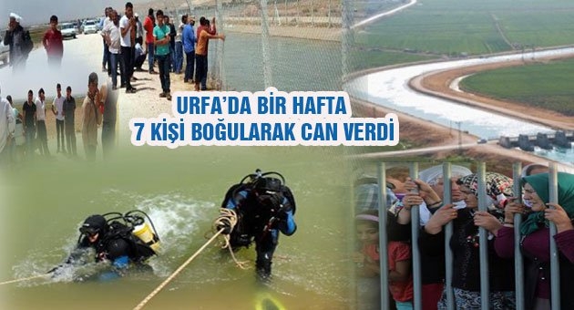 Urfa?da Yine Sulama Kanalı Yine Boğulma Vakası