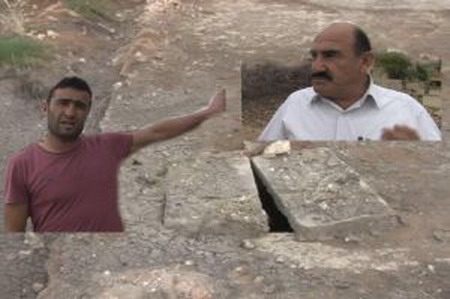 Uzay çağında Ceylanpınar`da köylülerin kanalizasyon kavgası