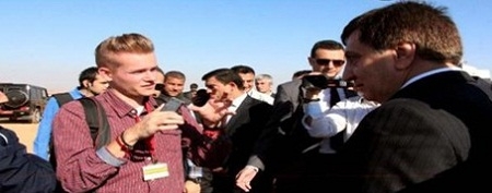 Vali`den İsveçli Muhabire Tepki